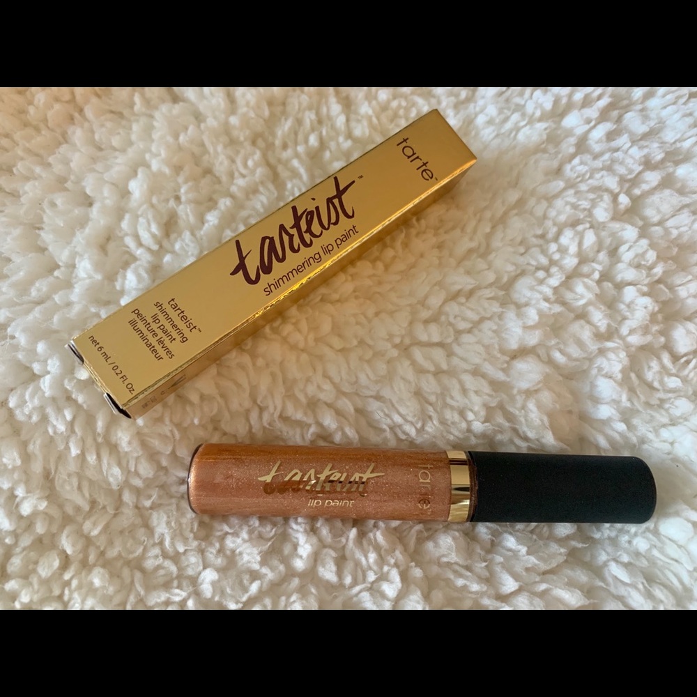 Tarte Tarteist Shimmering Lip Paint in Strike Gold